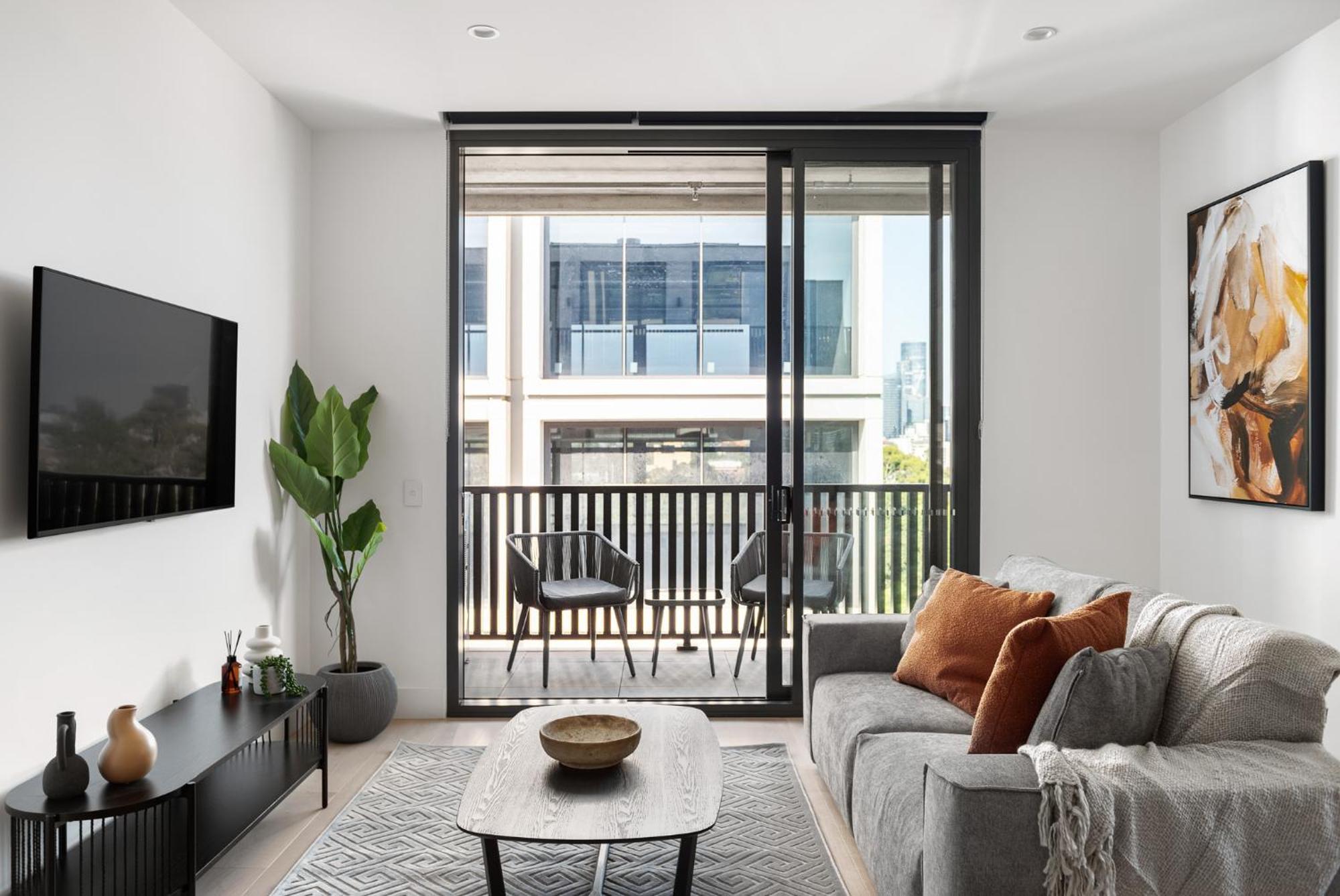 メルボルンUrban Rest Richmond Swan Streetアパートメント エクステリア 写真